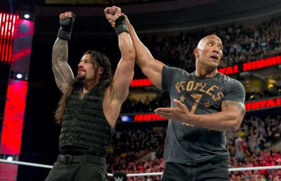 Rock and Roman Reigns - WWE.com